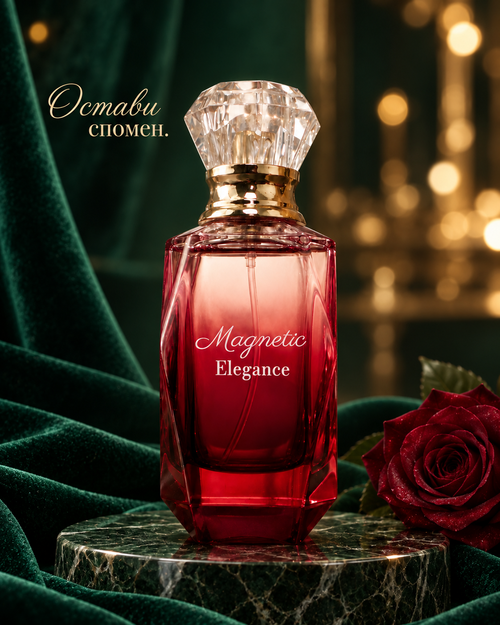 Magnetic Elegance – дизайн с цитат